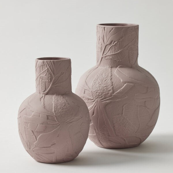 Banksia Round Vase Large- Wisteria 