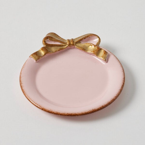 Babette Trinket Tray- Pink 