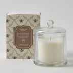 Lonicera Glass Cloche Scented Candle- Japanese Honeysuckle 