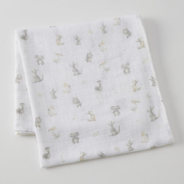 Little Aussie Critters Muslin Wrap 