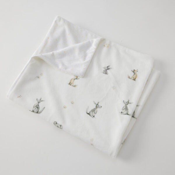 Little Australia Critters Soft Fleece Blanket 