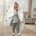 Dallying Dinosaurs Soft Fleece Blanket 