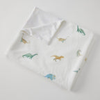 Dallying Dinosaurs Soft Fleece Blanket 