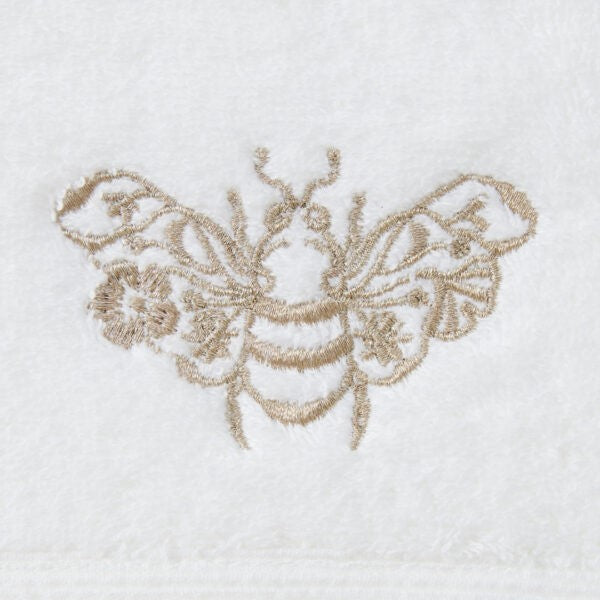 Beebee Hand Towel Set Of 2 (1 Plain) 