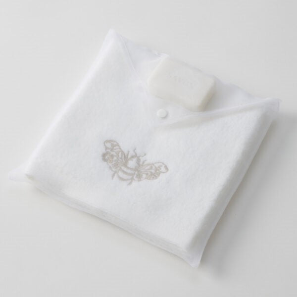 Beebee Hand Towel & Soap In Organza Bag 