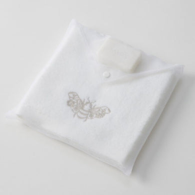 Beebee Hand Towel & Soap In Organza Bag 