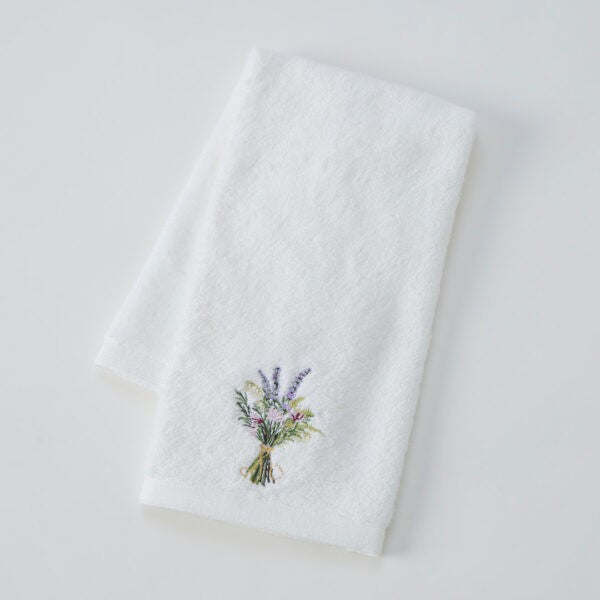 Floral Garden Hand Towel 