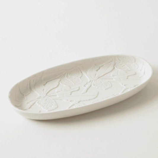 Banksia Oval Plate 