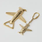 Plane Bottle Opener & Keyring Set 