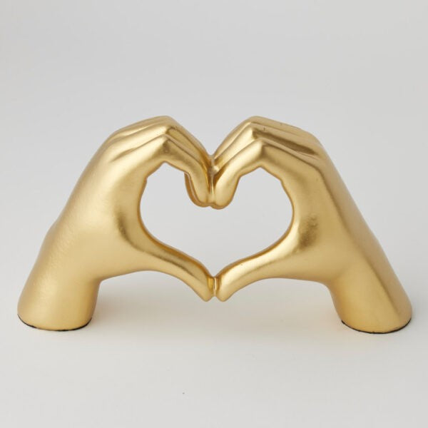 Hand On Heart Sculpture 