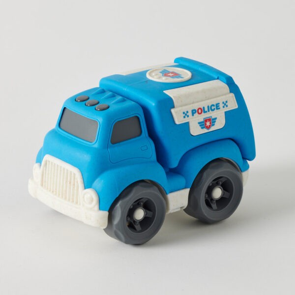 Bioplastic Utility Truck Medium [col:blue   Des:police]