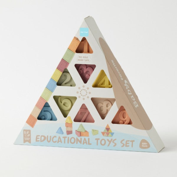 Eco- Friendly Silicone Triangle Counting Stacker