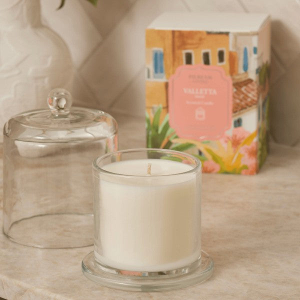 Valetta Glass Cloche Candle 