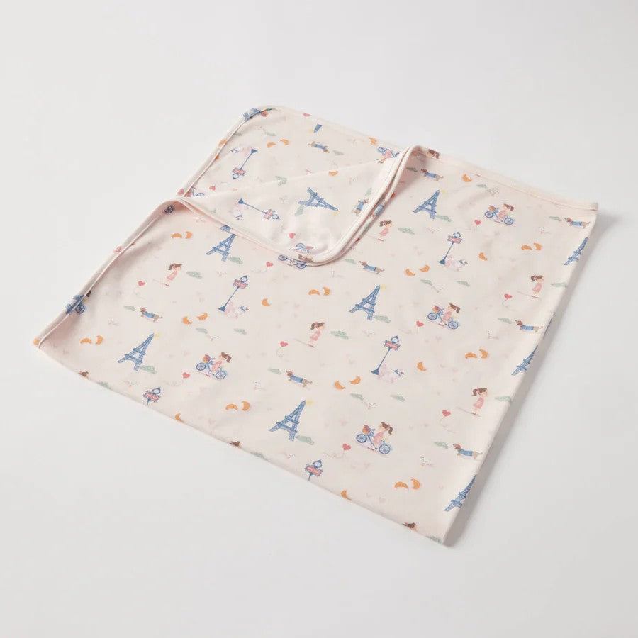Jersey Wrap Bonjour Paris