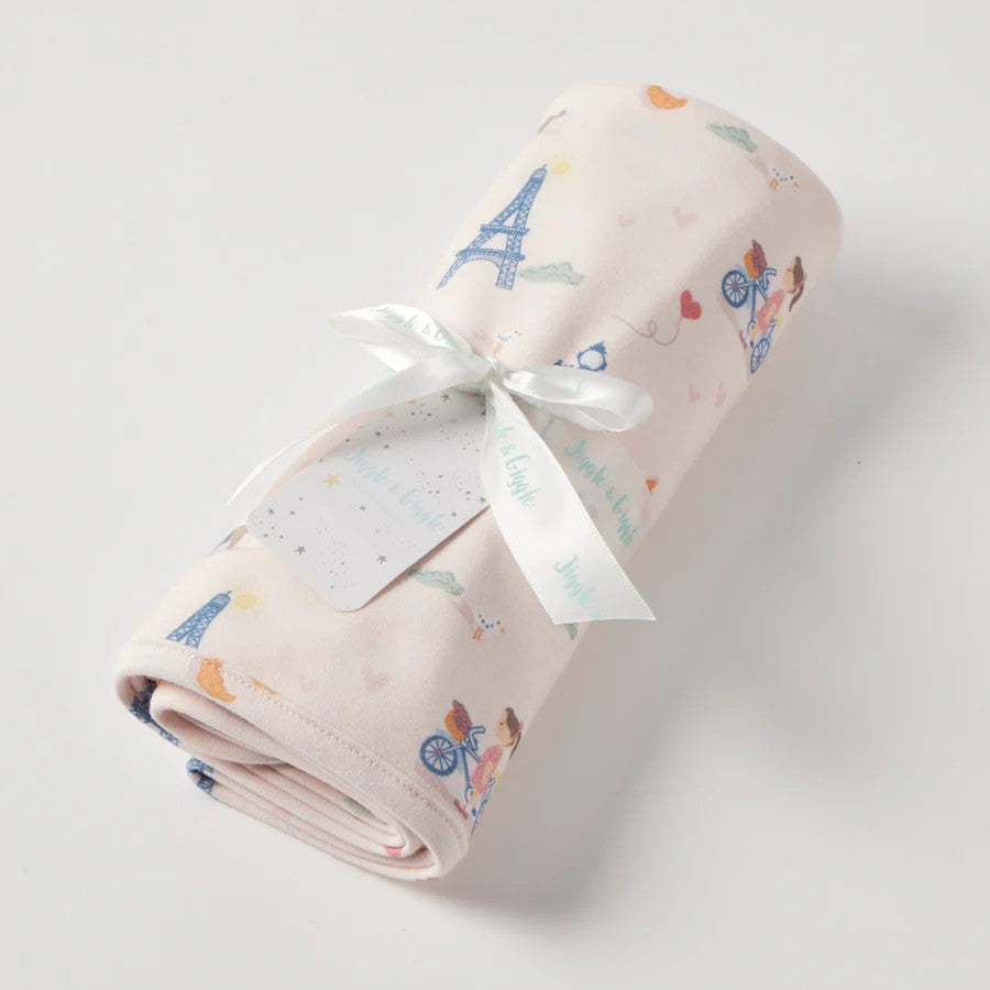 Jersey Wrap Bonjour Paris