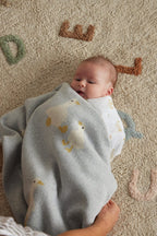 Wiggles Knitted Baby Blanket