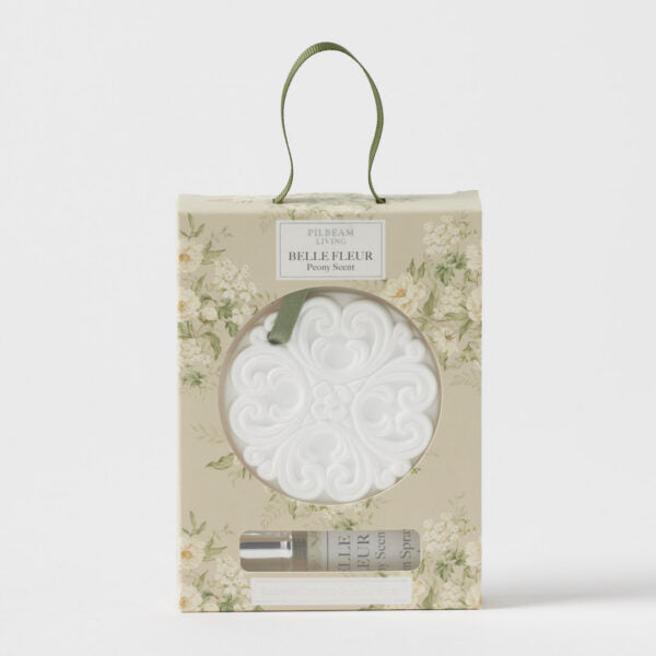 Belle Fleur Scented Ceramic Disc Peony