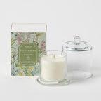 Wattle & Bloom Glass Cloche Scented Candle - Ginger Flower