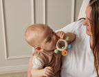 Jiggle & Giggle Sensory Silicon Rattle Teether