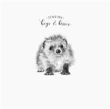 Card - Hogs & Kisses Hedgehog