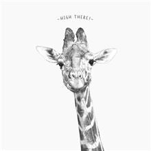 Card - Giraffe High There