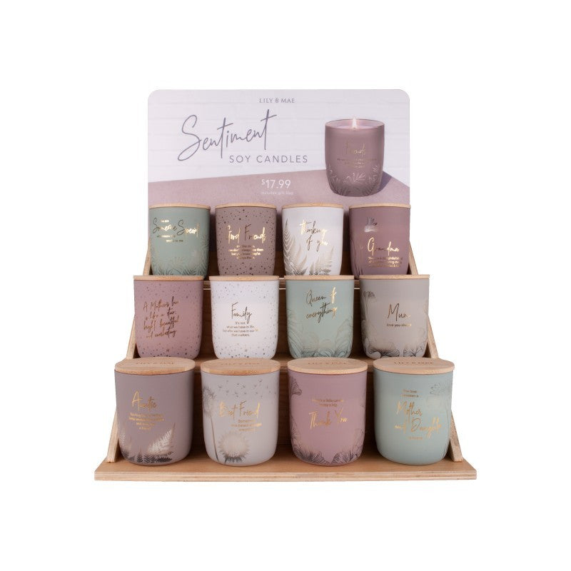 Sentiment Candles - A Mothers Love [des:auntie]