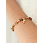 Beautiful Bee Bracelet [col:pink]