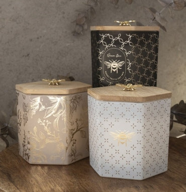 Beeutiful Bees Soy Candle [des:lemon Balm]