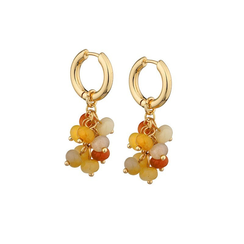 Lily & Mae Gemstone Earrings [des:natural Topaz]