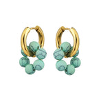 Lily & Mae Gemstone Earrings [des:created Turquoise]