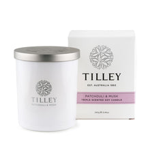 Load image into Gallery viewer, Tilley Patchouli &amp; Musk Soy Candle
