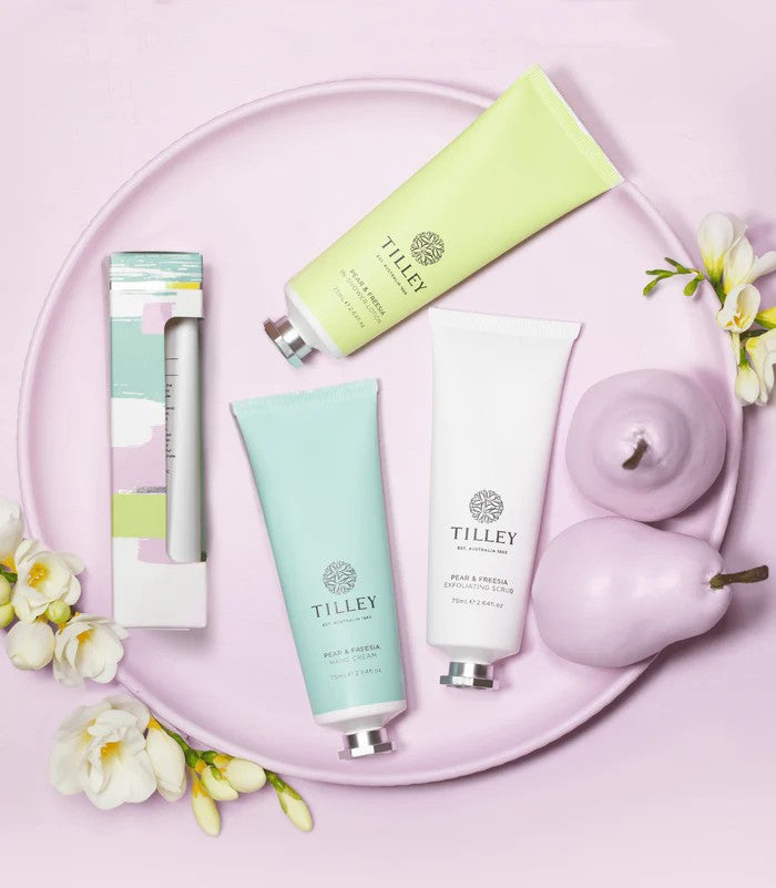 Tilley Essentials Trio Set 3x75ml Scrub, Lotion & Handcream 