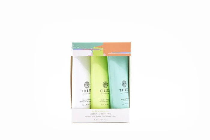 Tilley Essentials Trio Set 3x75ml Scrub, Lotion & Handcream 