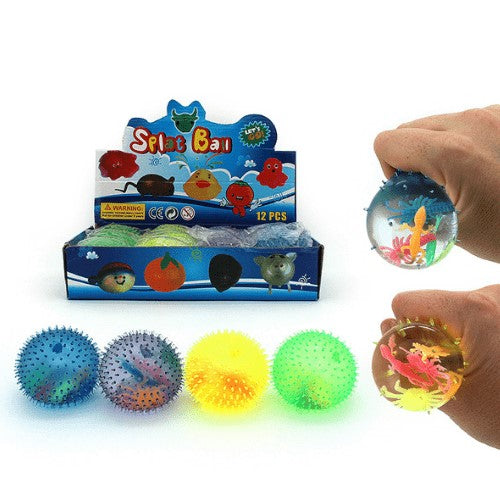 Water Splatted Ball With Insect 4 Assorted 
