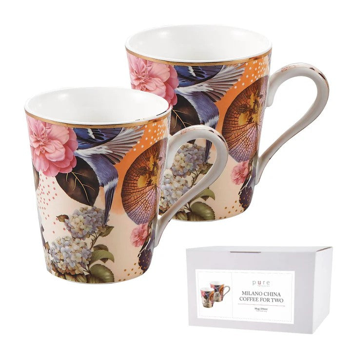 Milano Coffee For Two Blue Hydrangea 