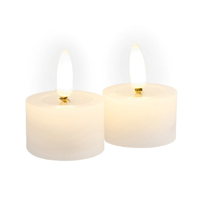 Flash 4x5cm Led Tealight Small Set Of 2 