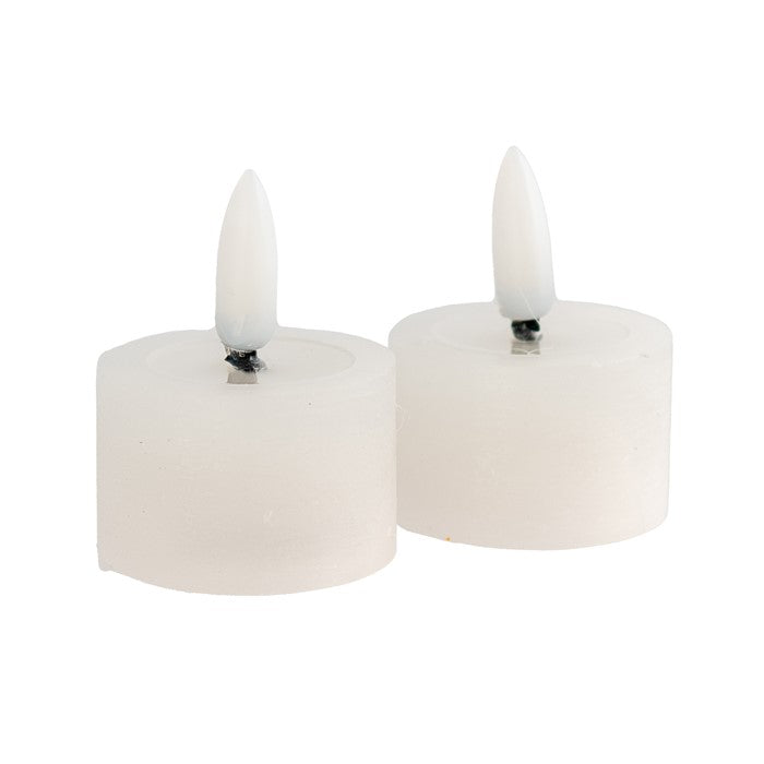 Flash 4x5cm Led Tealight Small Set Of 2 