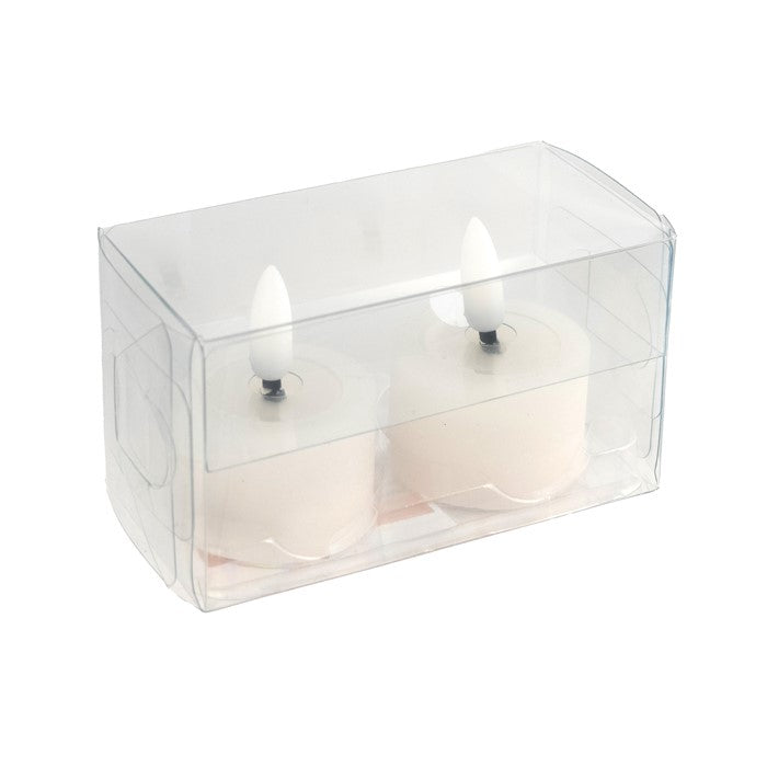 Flash 4x5cm Led Tealight Small Set Of 2 