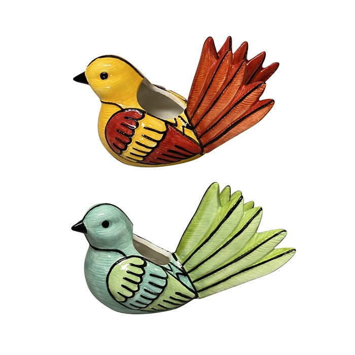 Catalina Colourful Bird Planter 