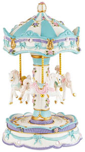 Blue Horse Carousel 
