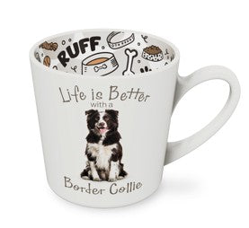 Life Is Better - Border Collie Mug 