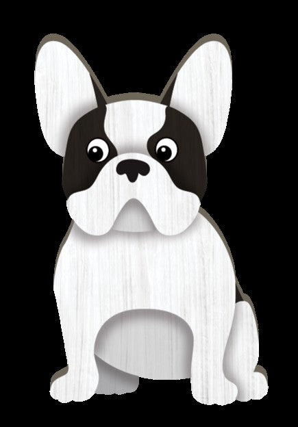 Life Is Better - Bulldog Magnet 