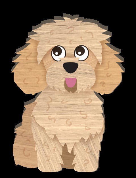 Life Is Better - Cavoodle Magnet 