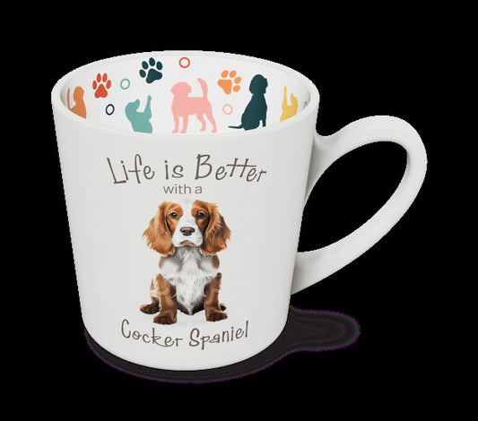 Life Is Better - Cocker Spaniel Mug 