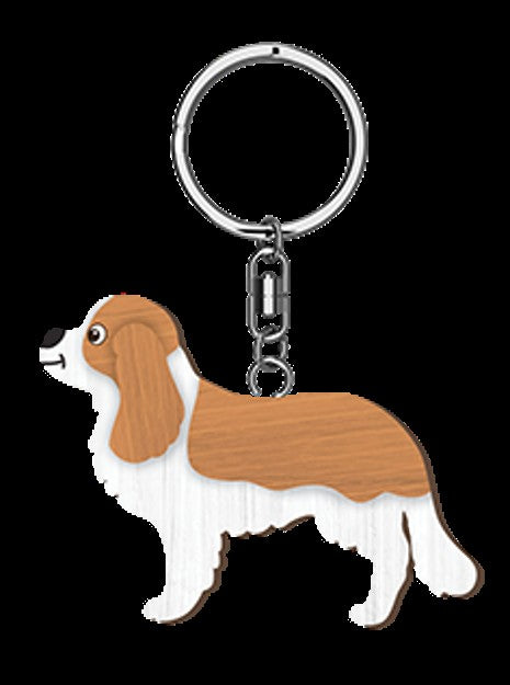 Life Is Better - Cocker Spaniel Keyring 