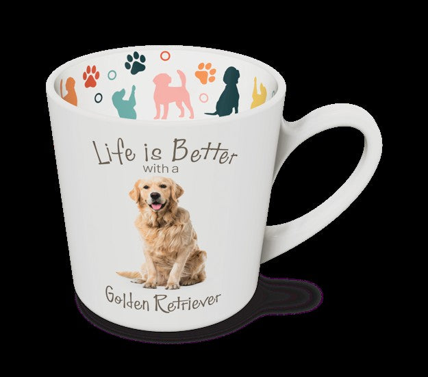 Life Is Better - Golden Retriever Mug 