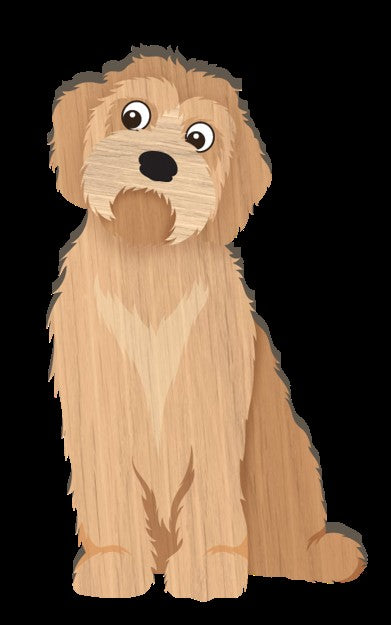 Life Is Better - Groodle Magnet 