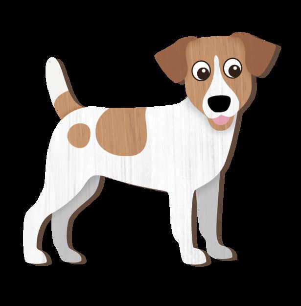 Life Is Better - Jack Russell Magnet 