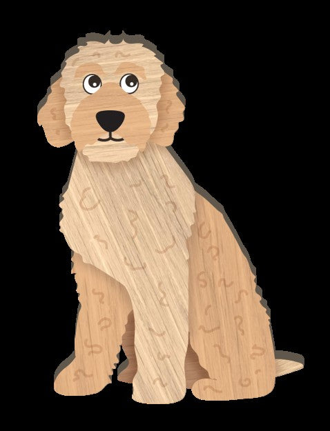 Life Is Better - Labradoodle Magnet 