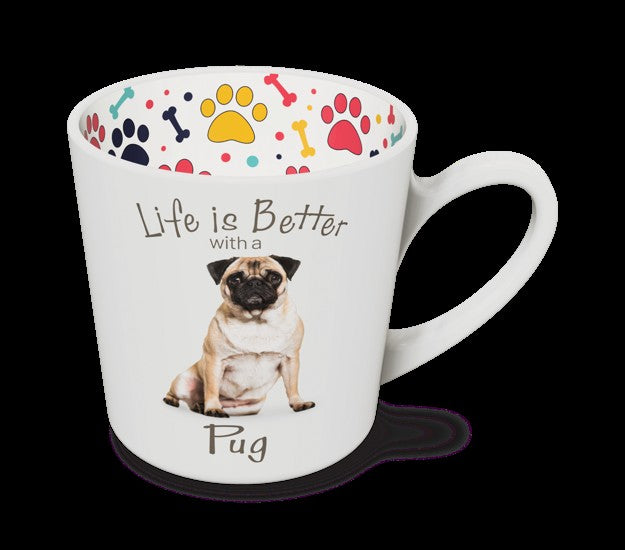 Life Is Better - Pug Mug 